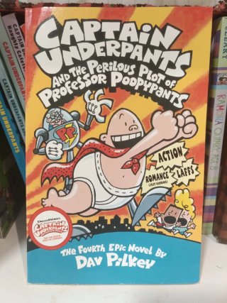 Colección de 10 libros Captain Underpants INGLES
