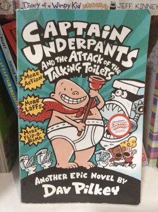 Colección de 10 libros Captain Underpants INGLES