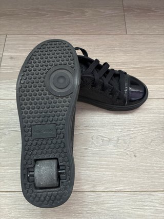 Zapatos Heelys Charol Negro Talla 36.5
