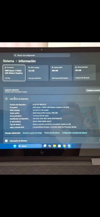 HP ENVY x360 Convertible 15 - Ryzen 5, 12 gb Ram