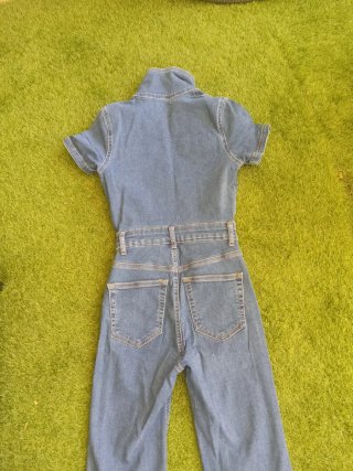 Mono Tejano Bershka Azul Talla S