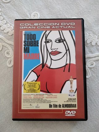 DVD Todo Sobre Mi Madre Almodóvar