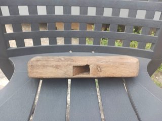 Cepillo carpintero madera antiguo