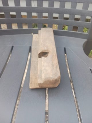 Cepillo carpintero madera antiguo
