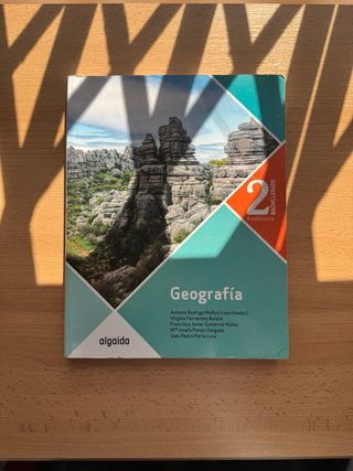Libro 2 bachillerato geografia algaida