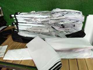 Costway Carpa Plegable 600x300cm con Paredes