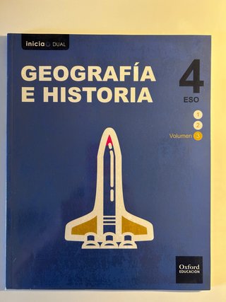 Geografia e Historia 4 ESO, volumen 3, Inicia dual