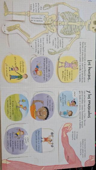 Libro  animado del cuerpo humano para niños