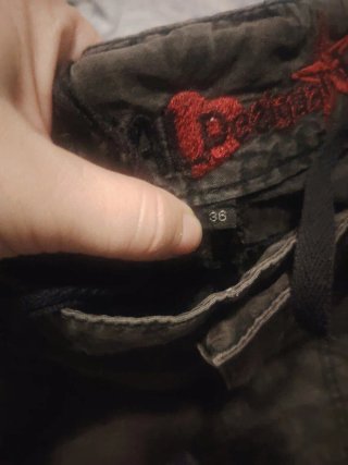 Pantalón cargo Desigual verde oliva
