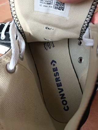 Converse All Star Negras Talla 37.5