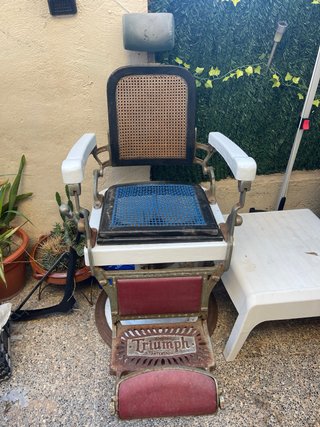 Silla Barbería Antigua Triumph Patentado