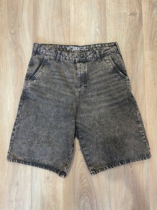 Pantalón Baggy Oversized Gris Talla L