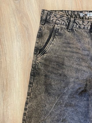Pantalón Baggy Oversized Gris Talla L