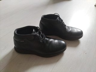 Botas Panama Jack hombre piel negras