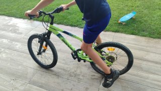 Bicicleta de Montaña Rockrider Verde