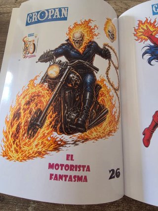 Álbum de Cromos Superhéroes Cropan