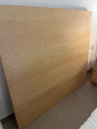 Cabecero de Cama de Madera 140x124