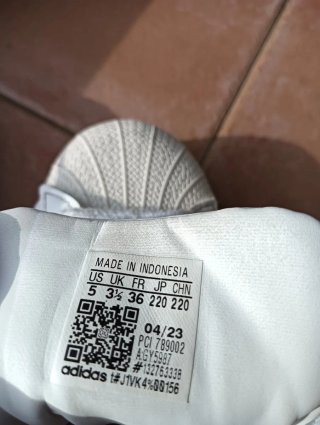Adidas Superstar Niña Talla 36 Rosa/Blanco