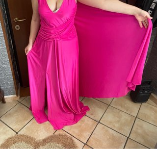 Abito lungo rosa