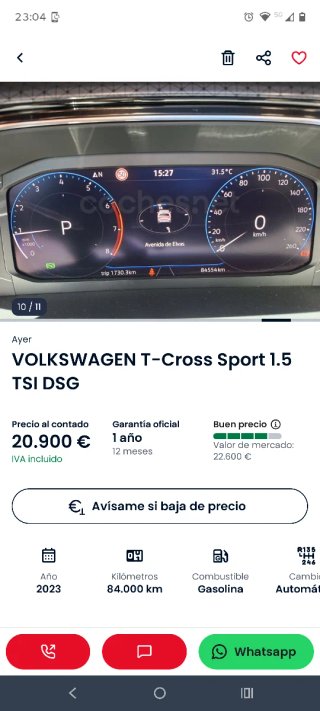 Volkswagen T-Cross 2023