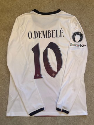 Camiseta PSG O. Dembélé 10 Manga Larga