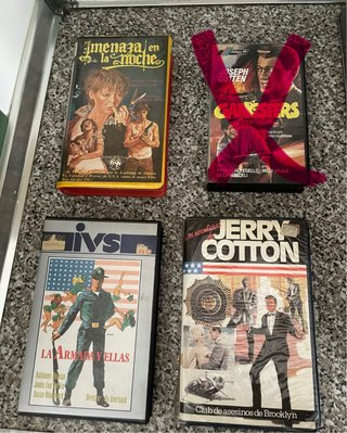 Lote de Películas en VHS y beta