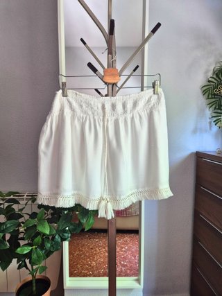 Falda Blanca mujer Springfield Talla M