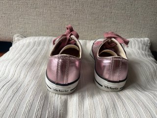 Zapatillas Victoria Mujer T37 Rosa/Plata