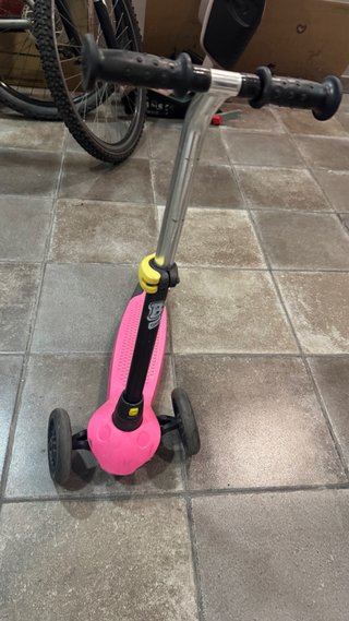 Patinete Infantil de 3 Ruedas Rosa