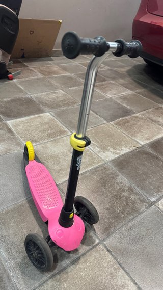 Patinete Infantil de 3 Ruedas Rosa