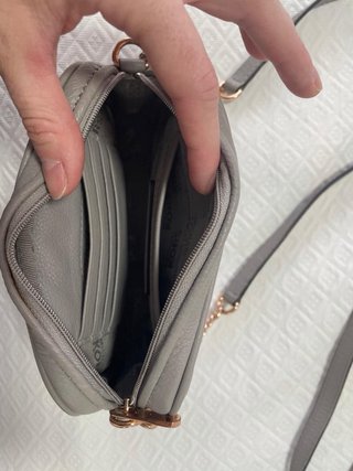 Bolso Bandolera Michael Kors Gris
