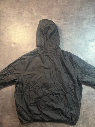 Cortavientos Nike Negro con Capucha Talla XL