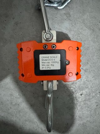Báscula Grúa Digital VEVOR 1000 kg