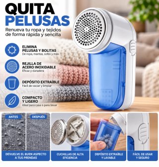 Quitapelusas Eléctrico Kooltech