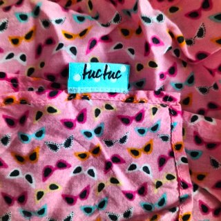 Pañuelo Tuctuc estampado gafas de sol