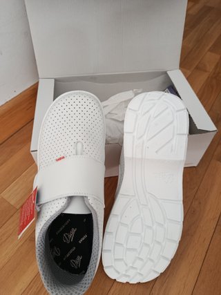 Zapatos de trabajo Dian blancos Talla 39