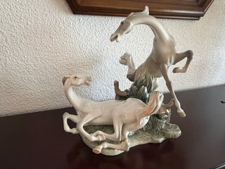 Escultura Lladró Caballos Juguetones