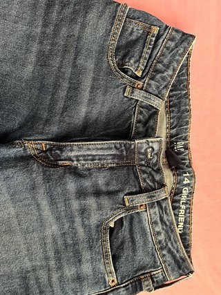 Lote 4 pantalones vaqueros niña