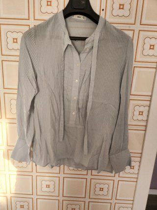 Camisa MNG Azul