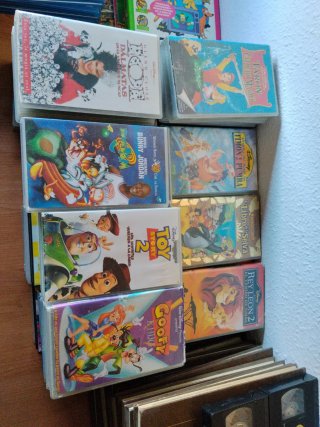 Lote de 40 Películas en VHS