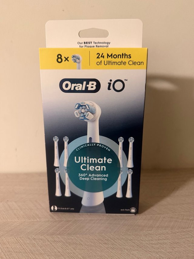8 Recambios Oral-B iO Ultimate Clean