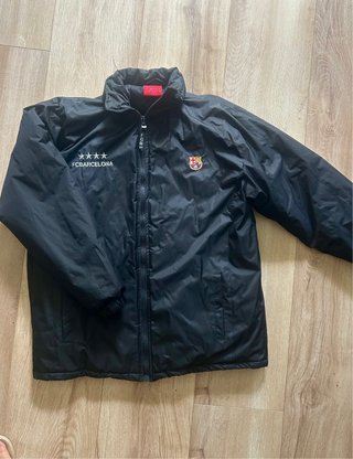 Anorak FC Barcelona Negro NUEVO