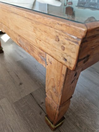Mesa de Centro de Madera Maciza