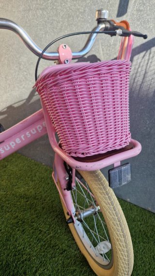 Bicicleta Infantil Rosa SuperSuper Cooper 16