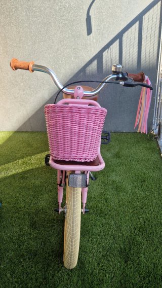 Bicicleta Infantil Rosa SuperSuper Cooper 16