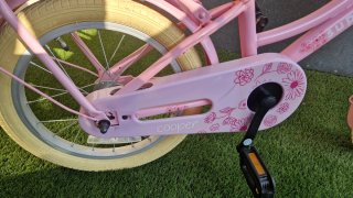 Bicicleta Infantil Rosa SuperSuper Cooper 16