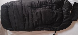 Saco para carrito de bebé negro