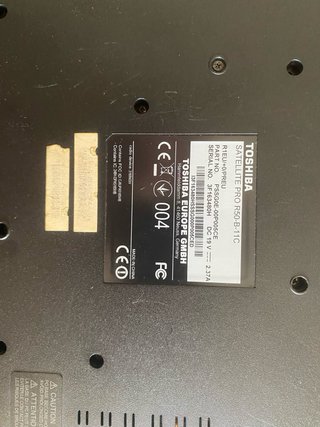 Portátil Toshiba Satellite Pro Negro