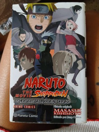 Naruto Shippuden Anime Comic Los Herederos de l...
