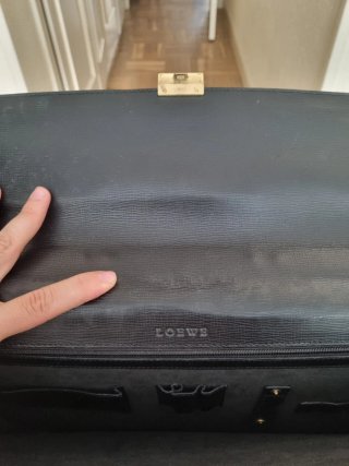 Maletín Portadocumentos LOEWE Piel Negro